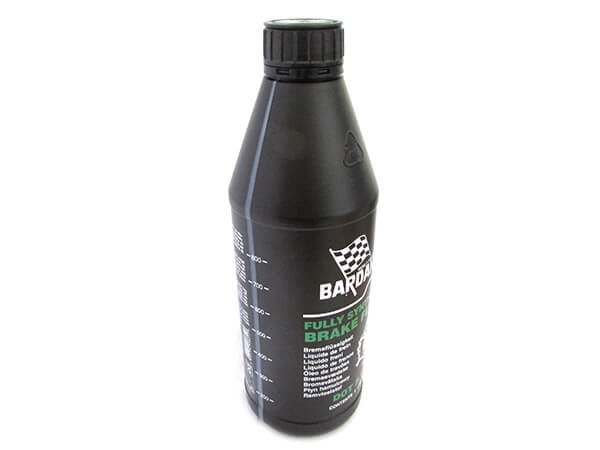 BARDAHL Brake Fluid DOT 5.1 AB DOT 4 3 Fluido Sintetico Per Circuiti Idraulici di Freni a Disco e a Tamburo 1 LT