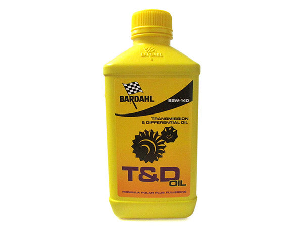 BARDAHL T&amp;D Oil SAE 85W140 Lubrificante Speciale Per Trasmissioni Manuali e Differenziali Ingranaggi 1 LT