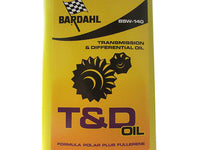 BARDAHL T&amp;D Oil SAE 85W140 Lubrificante Speciale Per Trasmissioni Manuali e Differenziali Ingranaggi 1 LT