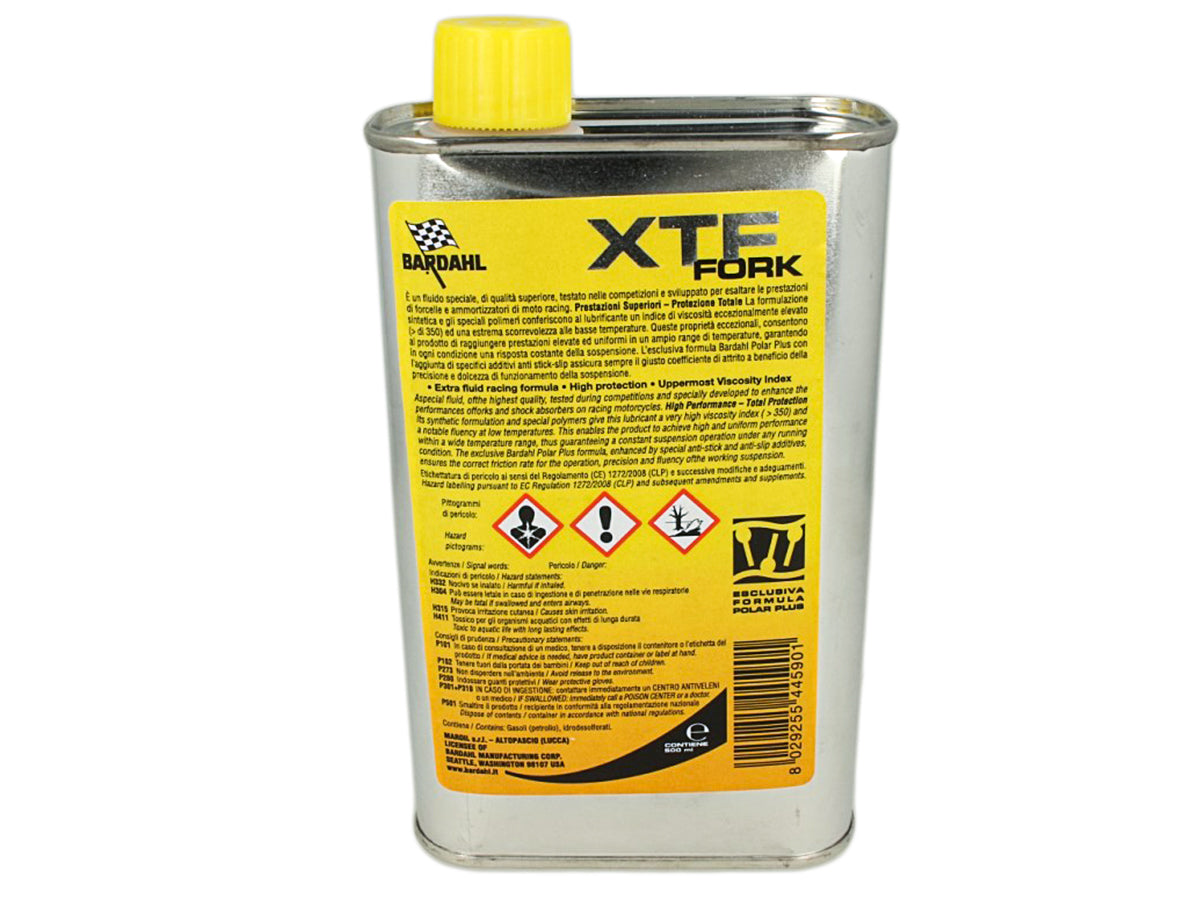 BARDAHL XTF Olio Forcelle Racing Fork Synthetic Oil 500ml