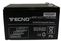 BATTERIA PER UPS AL PIOMBO 12V 7.5A