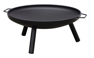 Braciere da Giardino Ø60xH27 cm  in Ferro Nero