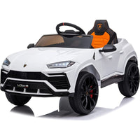 Macchina Elettrica per Bambini 12V con Licenza Lamborghini Urus Bianca