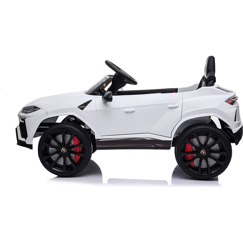 Macchina Elettrica per Bambini 12V con Licenza Lamborghini Urus Bianca