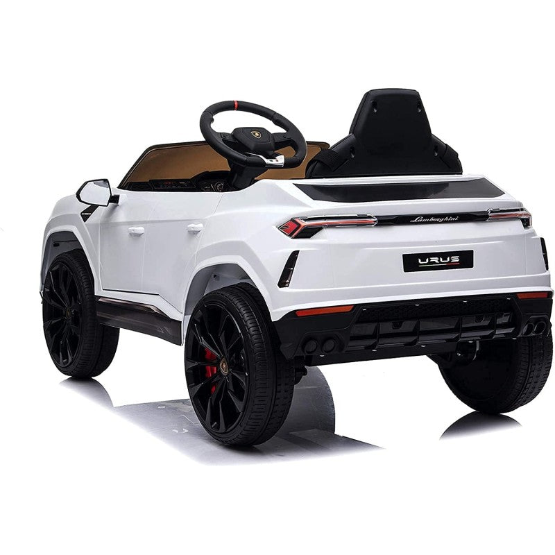 Macchina Elettrica per Bambini 12V con Licenza Lamborghini Urus Bianca