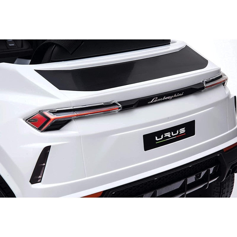 Macchina Elettrica per Bambini 12V con Licenza Lamborghini Urus Bianca