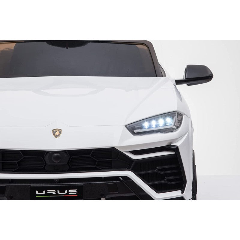 Macchina Elettrica per Bambini 12V con Licenza Lamborghini Urus Bianca