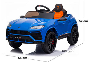 Macchina Elettrica per Bambini 12V con Licenza Lamborghini Urus Blu