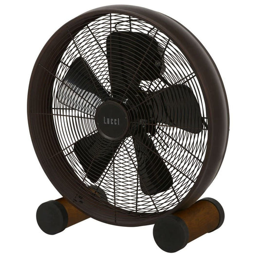 Lucci Air 213123EU Ventilatore da pavimento grande dal diametro 41 cm, Bronzo