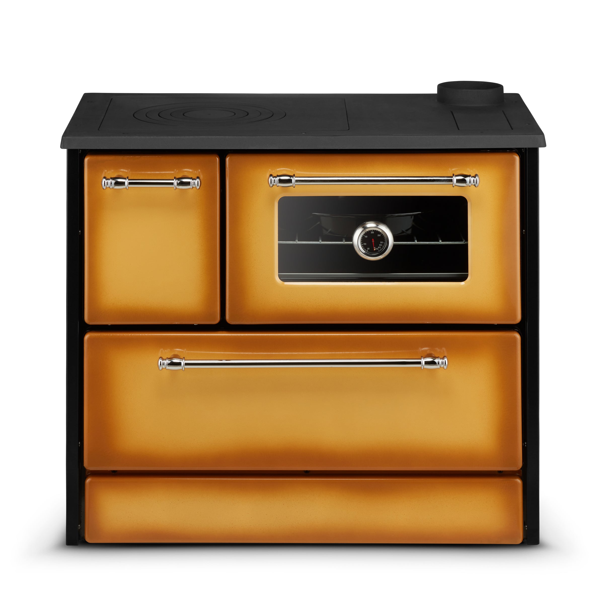 Cucina A Legna Stufa 9 Kw Cappuccino Beatrice L87xP51xH79 Ecodesign