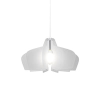 Sospensione Moderna Bellatrix 1 Luce In Metacrilato Satinato Space Collection