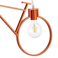 4900/Sa - Lampadario In Sospensione Bike Colore Arancio