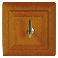 APPENDITUTTO ADESIVO LEGNO 'QUADRO' 1 posto - pz. 2 KONCRETO