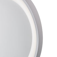 Plafoniera Moderna Circolare Anna Led Integrato In Alluminio Bianco