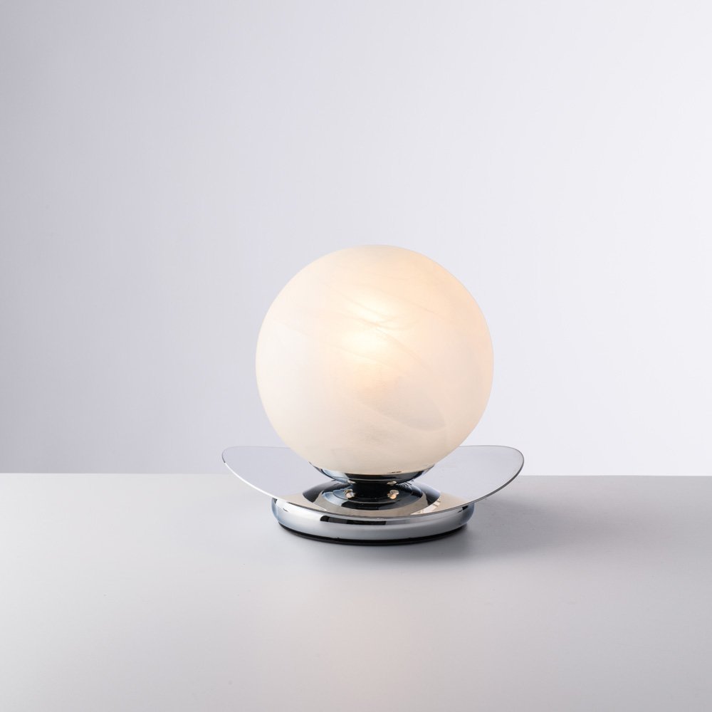 Lumetto Contemporaneo Selene Cromo 1 Luce E14