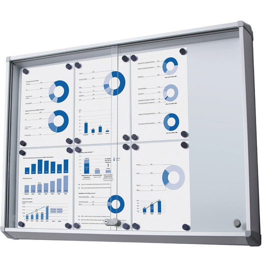 Bacheca per interno ante scorrevoli 9 x A4
