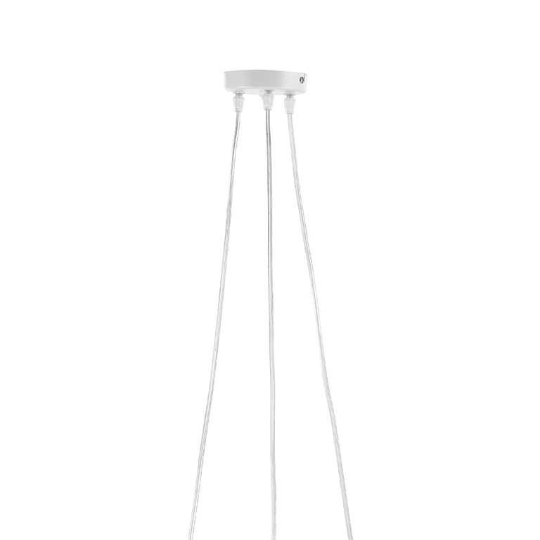 5033/Sb - Lampadario In Sospensione Boomerang Col. Bianco