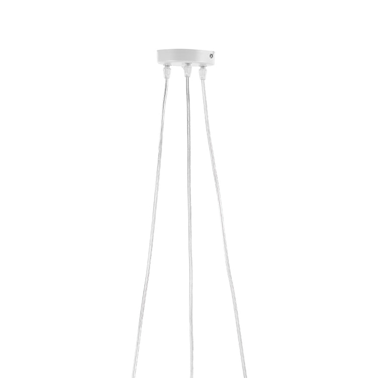 5033/Sb - Lampadario In Sospensione Boomerang Col. Bianco