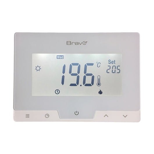 BRAVO GLAM (93003110) - CRONOTERMOSTATO DIGITALE - DISPLAY 3.78"" - PROGRAMMAZIONE AUTOMATICA O MANUALE