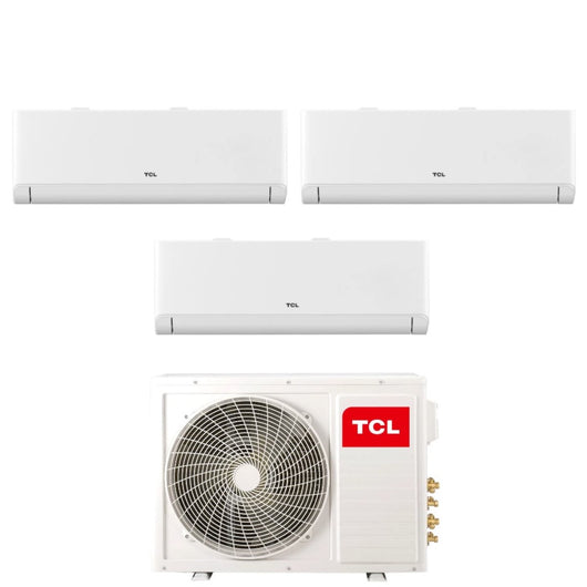 Climatizzatore Condizionatore TCL Trial Split Inverter serie BREEZEIN 9+9+9 con MT2730 R-32 Wi-Fi Integrato 9000+9000+9000