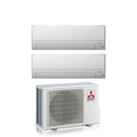 Climatizzatore Condizionatore Mitsubishi Electric Dual Split Inverter serie MSZ-BT 7+12 con MXZ-2F42VF R-32 Wi-Fi Integrato 7000+12000