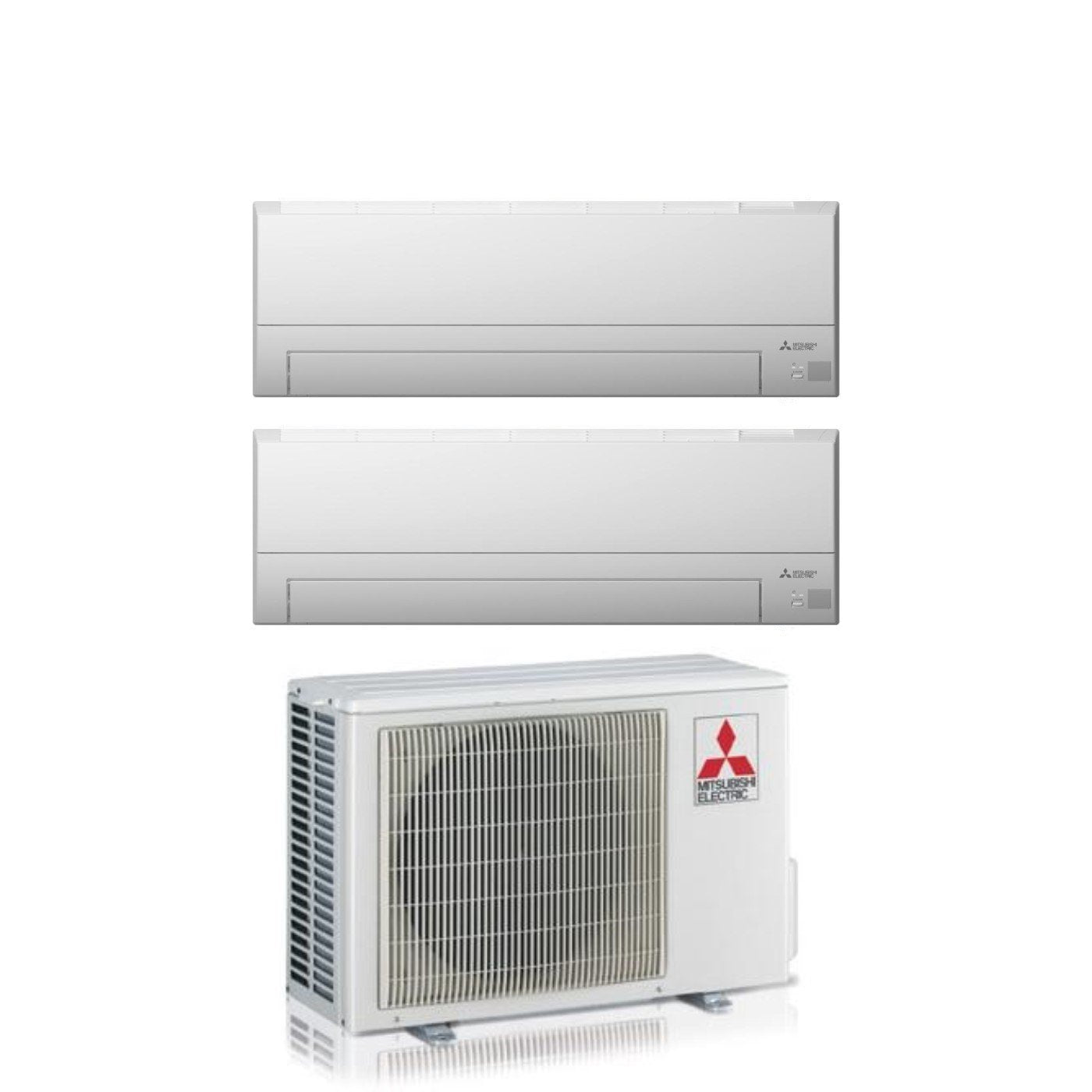 Climatizzatore Condizionatore Mitsubishi Electric Dual Split Inverter serie MSZ-BT 9+12 con MXZ-2F42VF R-32 Wi-Fi Integrato 9000+12000