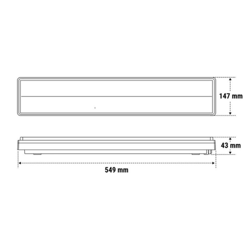 Beghelli ticinique lampada di emergenza led incasso colore bianco 18 watt ip42