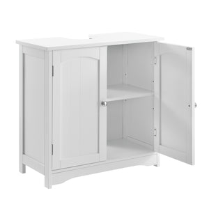 [en.casa] Armadio da bagno per lavabo - 60x60x30cm - bianco