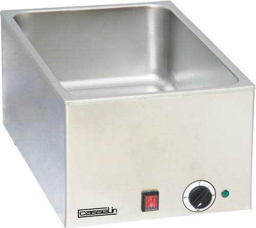 Bagnomaria tavola calda riscaldata acciaio inox cucina 1 GN 1/1 RS9919