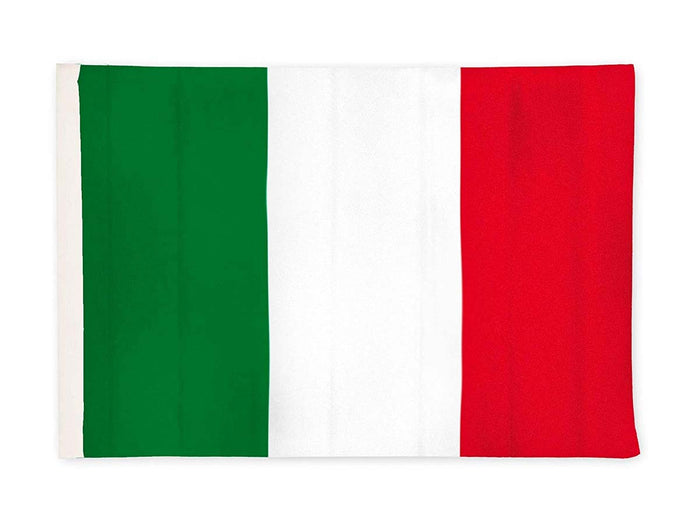 Bandiera Italiana Italia 145X90cm In Tessuto Poliestere Con Passante Per L'Asta