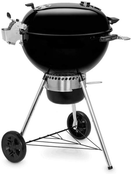 Barbecue a carbone master-touch gbs premium e-5770 - 57 cm in acciaio smaltato nero 17301053 weber