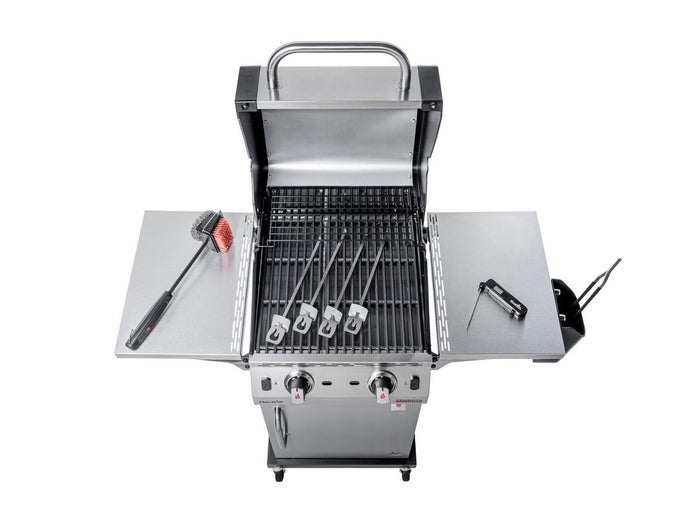 Barbecue a gas due bruciatori , ruote coperchio Professional Pro s 2 Char Broil