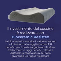 Cuscino in memory foam Massaggiante - Cervicale e Dolore Addio - Era