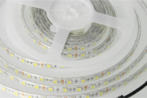 Bobina Led 300 SMD 5050 12V 10,8W/M Neutro 4000K IP65 Impermeabile 5 Metri Unguente Di Silicone Incluso SKU-212150