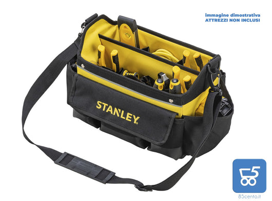 Borsa Aperta Stanley Rigida Tasche Esterne ed Interne con Tracolla per Trasporto Attrezzi