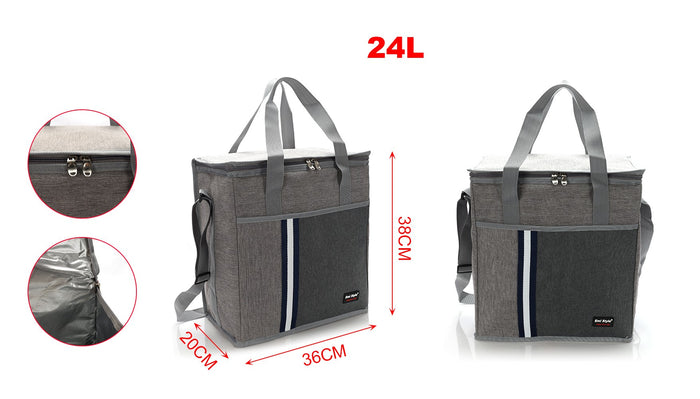 Borsa Frigo 24L Borsa Termica Porta Pranzo Misura 36X20X38cm