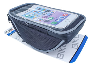 Borsa Porta Celluare Da Telaio Moto Bici Impermeabile Portaoggetti Universale Fino a 6,8 Pollici