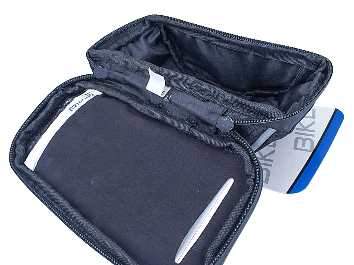 Borsa Porta Celluare Da Telaio Moto Bici Impermeabile Portaoggetti Universale Fino a 6,8 Pollici