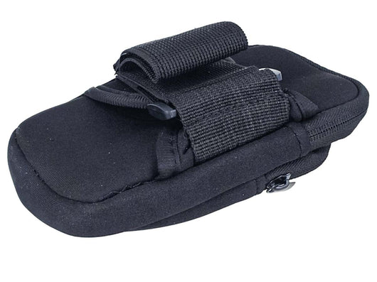 Borsa da Braccio Sportiva Morbida Sacchetto Bracciale Porta Cellulare Con Uscita Cavo Auricolari Colore Nero