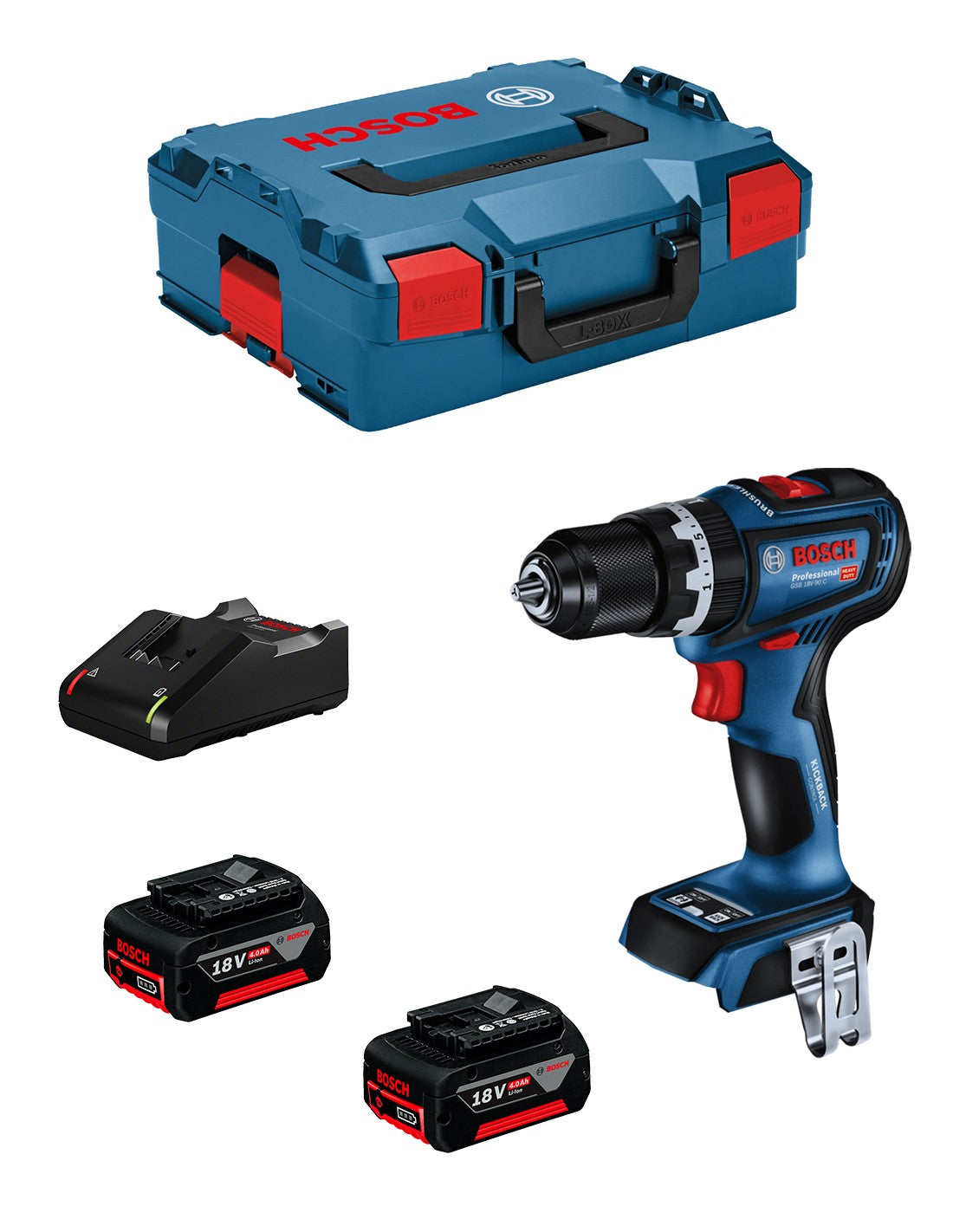 Bosch  gsb 18v-90 c trapano avvitatore a.. 4059952617329