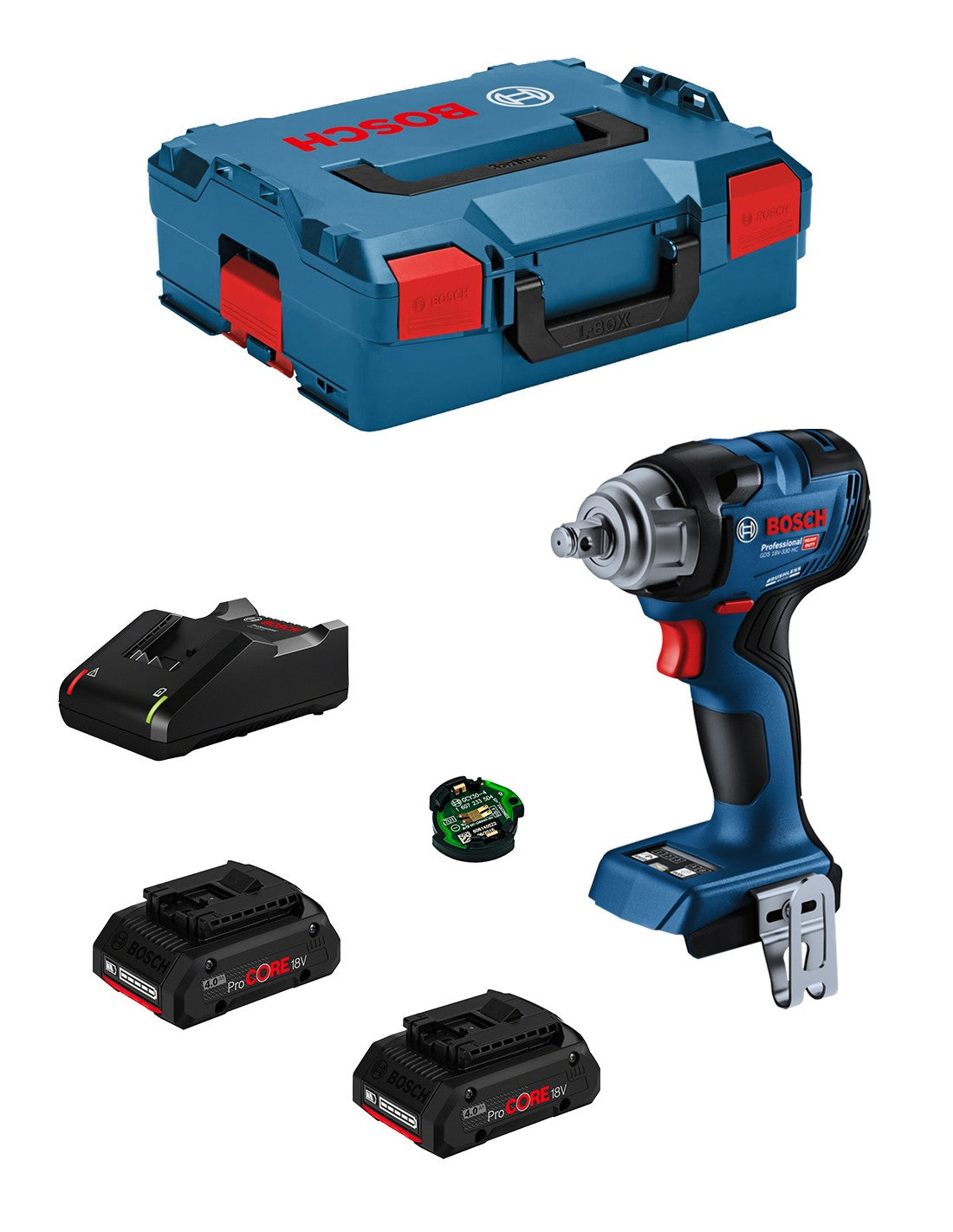 Bosch professional avvitatore a massa battente bosch gds 18v-330 hc.. 4059952641782