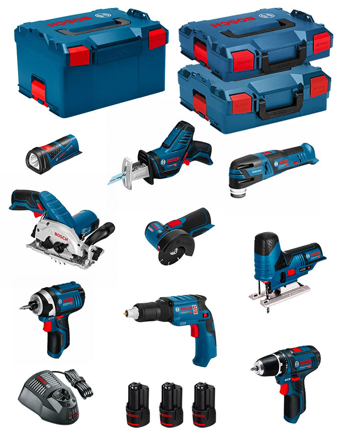 Bosch professional bosch kit 12v bmk9-28ad3 (gsr 12v-15+gtb.. 0660989123635