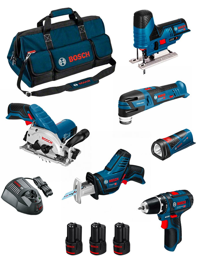 Bosch professional bosch kit bmkb6-28cd3 (gsr 12v-15 + gks 12v-26 +.. 0660989125790