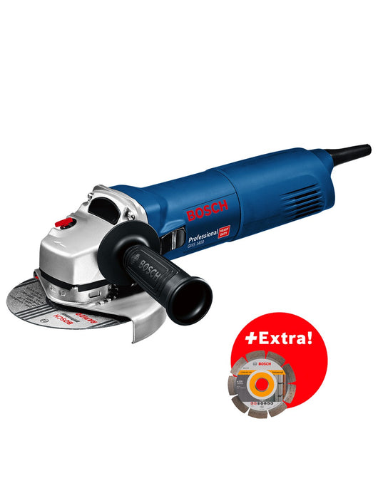 Bosch professional smerigliatrice bosch gws 1400 (1400 w) 3165140562164