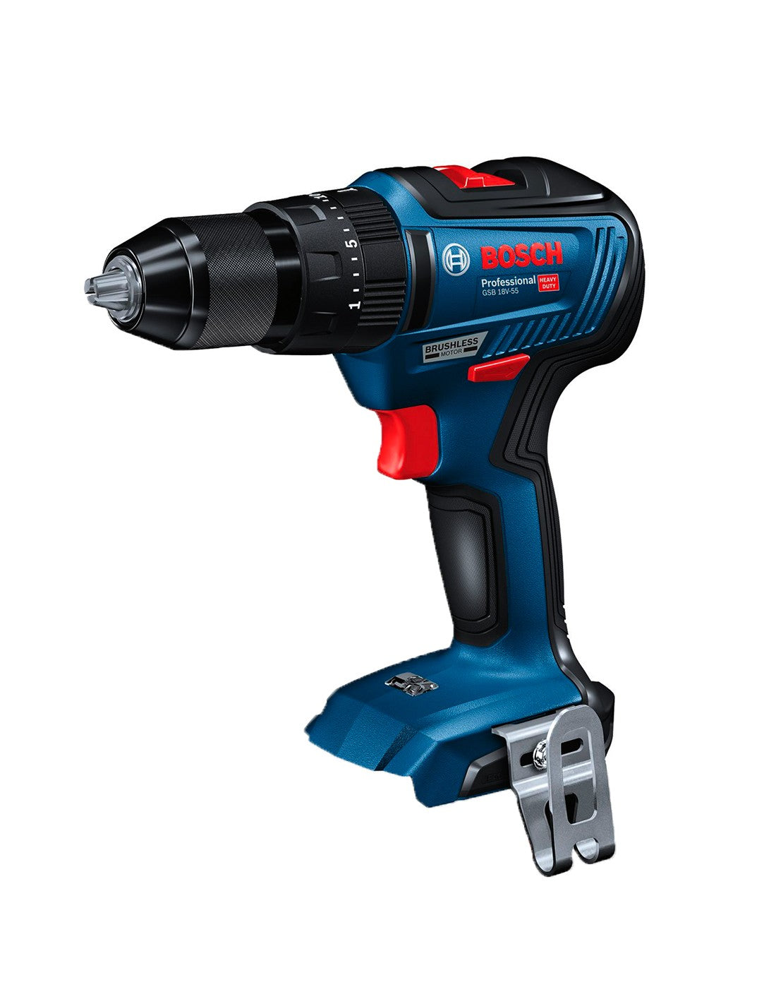 Bosch professional trapano a percussione bosch gsb 18v-55 (solo.. 4059952509396