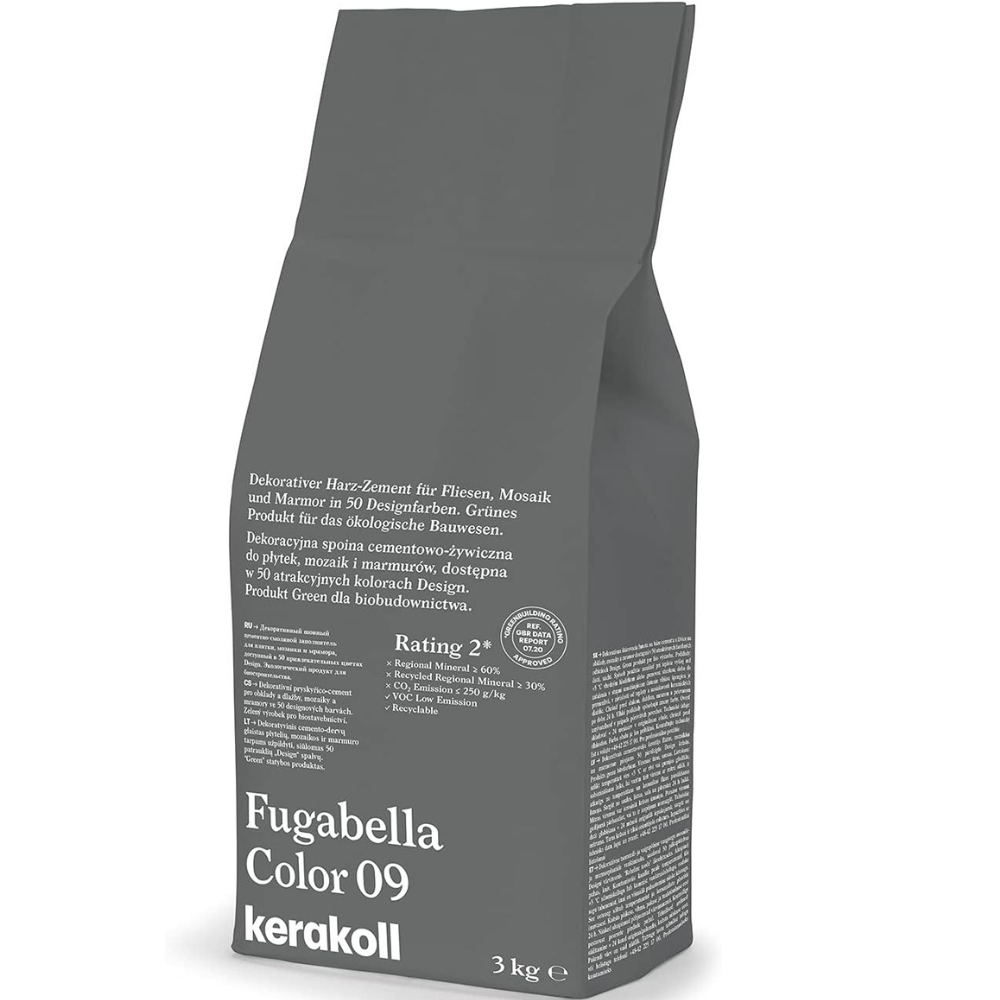 Stucco ibrido piastrelle fugabella impermeabile resistente confezione 3 kg *** colore n 09, confezione 1