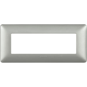 Bticino matix placca 506 6p Moduli silver AM4806MSL