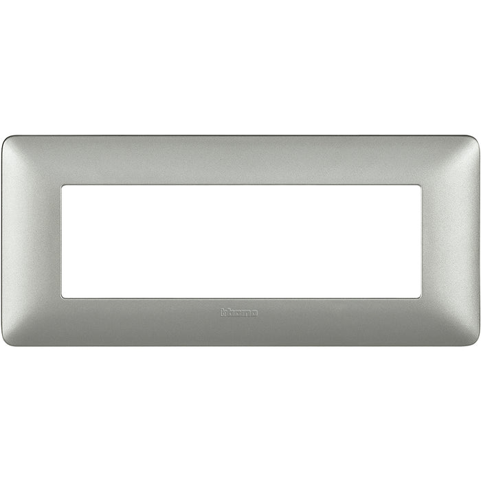 Bticino matix placca 506 6p Moduli silver AM4806MSL