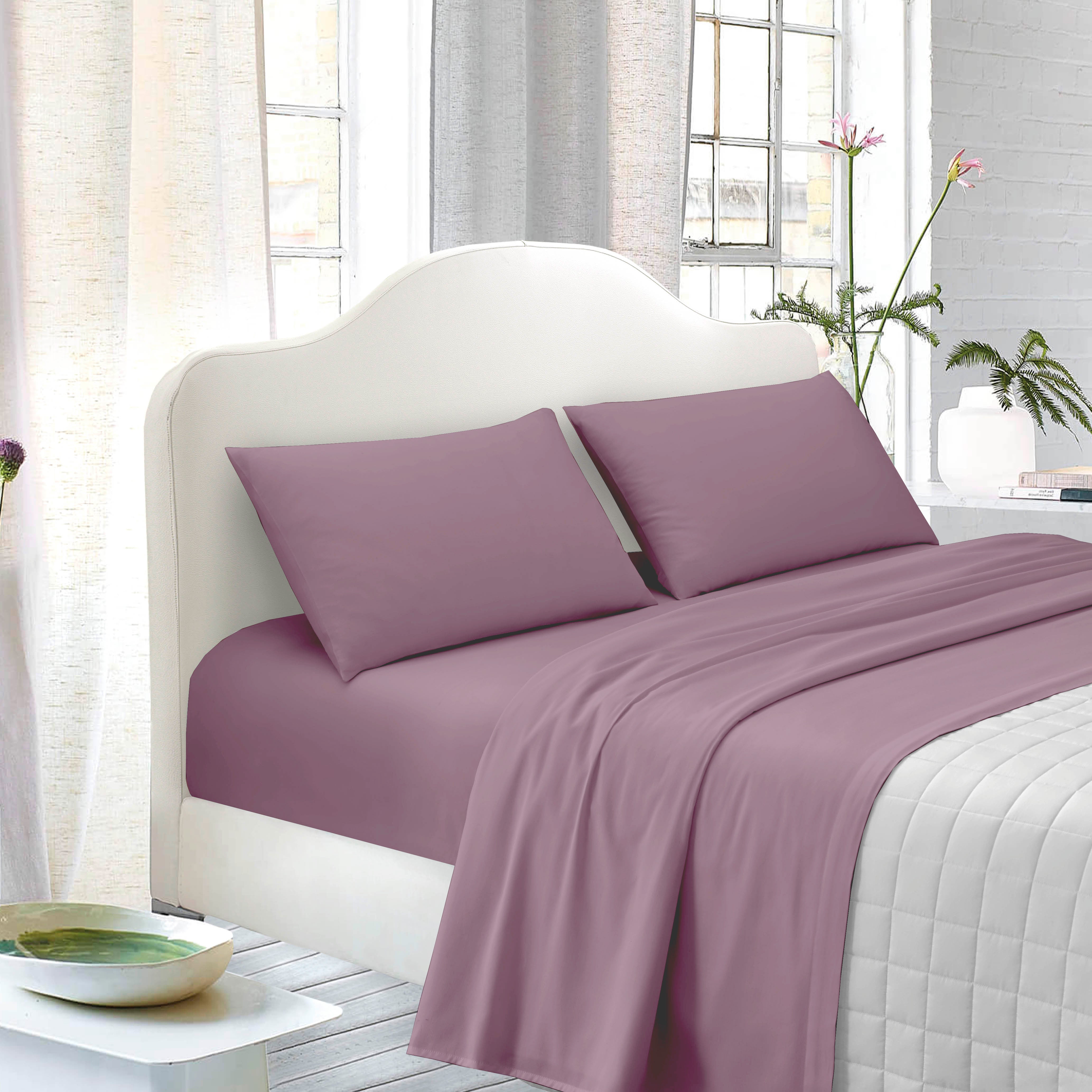 TESS-HOME COLLECTION Completo letto singolo rosa cotone 100%