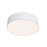 Plafoniera Moderna Zon Alluminio Bianco 26W